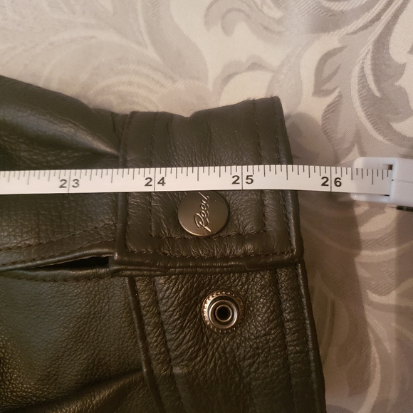 Reeds Lambskin Leather Brown Bomber Jacket Coat 2xxl 2 Extra Large⁸ - Picture 14 of 14